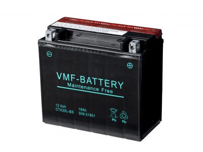 VMF PowerSport MF 12V 18A/h YTX20L-BS