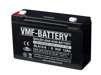 VMF AGM Sealed Lead Acid 6V 12A/h  SLA12-6