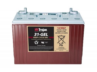 Trojan Industrial DC Gel 12V 102A/h