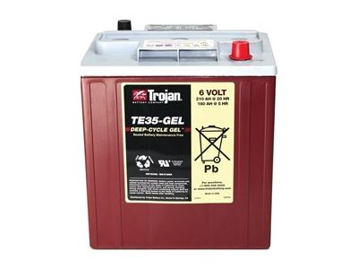 TROJAN Industrial DC Gel 6V 210A/h