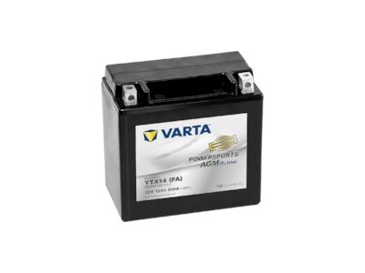 VARTA Factory activated AGM YTX14-4 12V 12Ah