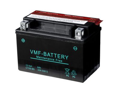 VMF PowerSport MF 12V 8A/h CTX9-BS  50812
