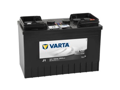 VARTA PRO motive BLACK 12V 125A/h  625012072