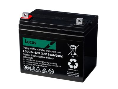 Lucas VRLA GOLF DC 12V 34A/h